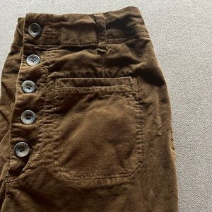 free people if you love something skinny cords high waisted crop brown